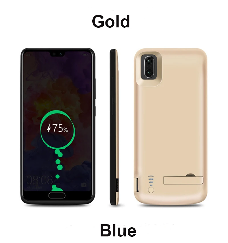JLW 5000 mAH полимерное литиевое зарядное устройство чехол для huawei P20 внешний резервный аккумулятор адаптер зарядного портативного устройства чехол для huawei P20(5,"