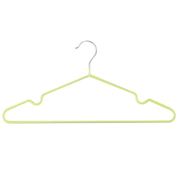 TFBC-10 шт./партия для взрослых и детей, Нескользящие металла рубашка крючок для брюк Вешалки пальто вешалка для одежды, аксессуары для рабочего стола - Цвет: Green