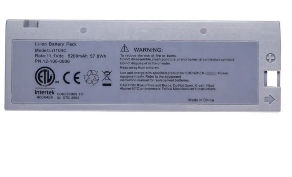 Для BIOLIGHT M8000 M9000 M9000A M9500 M66 GUARDIAN PM-9000A M69 Argus LMS-10 LI1104C 12-100-0006 BIONICS BPM 770 4000/5200mAh |