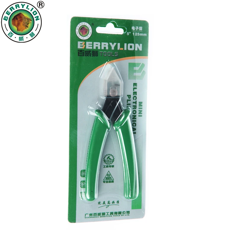 BERRYLION 5 ''/125 мм щипцы электрика диагональные плоскогубцы для резки электронных