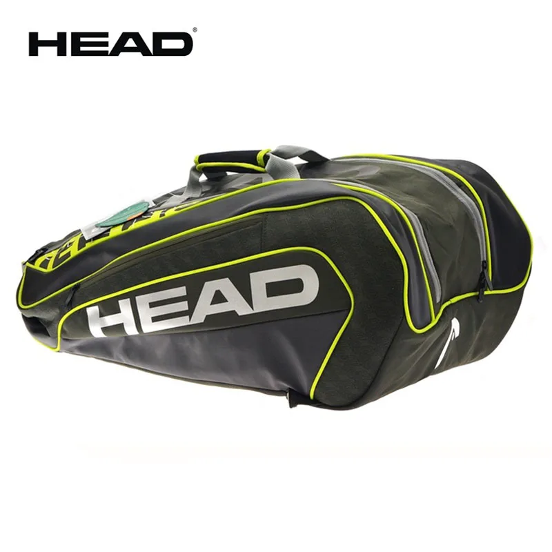 

2018 Head Limited Edition Tennis Bag L5 Speed Bags For 9 Tennis Rackets Alexander Zverev edition sport bag Raquete De Tenis