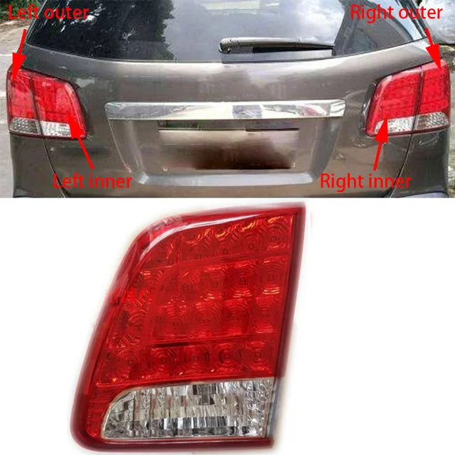1pcs LED Rear taillight Brake Light For KIA sorento 2009 2012Tail lamp