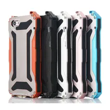 Luxury Gundam Waterproof Shockproof Metal Aluminum Armor Hard Case For iPhone 5C Cover Mobile Phone Cases With Tempered Glass