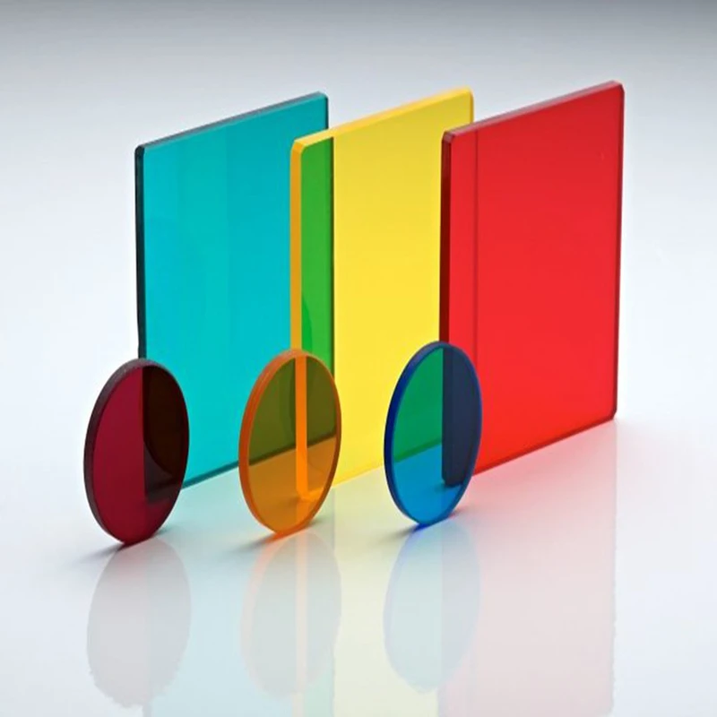 

stage lamp glass optical green color filter