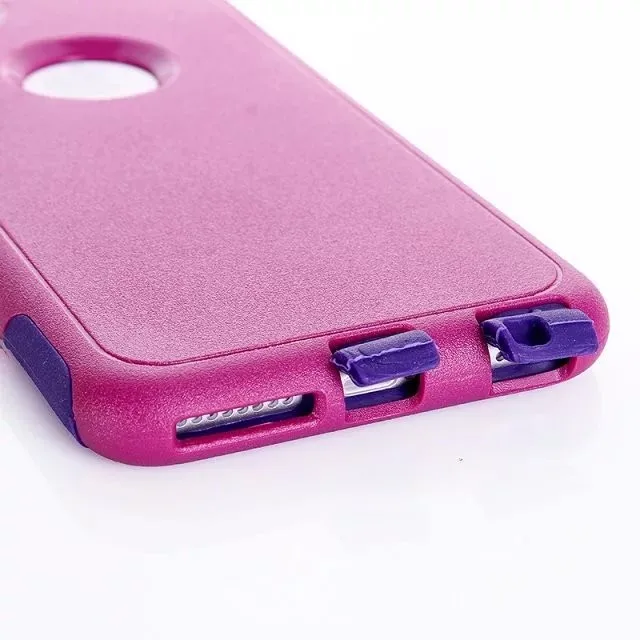 DHL жесткий пластиковый чехол для iphone 6 plus 6s plus, пластик+ ТПУ 2 в 1 чехол для iphone 6 plus 6s plus 100 шт./партия