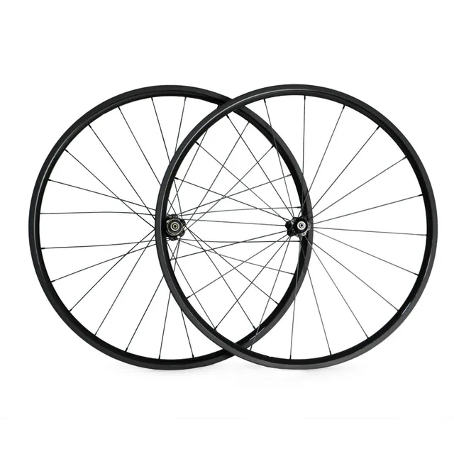 Best price at $280 Cheap Clincher Carbon Wheels 24mm depth Carbon Wheelset 23mm Width Carbon Road Bike Wheels with 3K matte or glossy