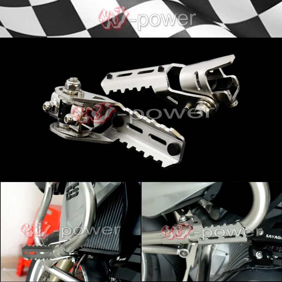For BMW R1200GS LC Highway Pegs Pegs For Pipes Triumph Tiger Explorer