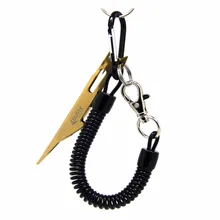 SAMS Fishing Hook Knot Tying Tools Nail Knotter Tyer with Coiled Lanyard Fly Fishing Line Tyer Tier Tool Kit