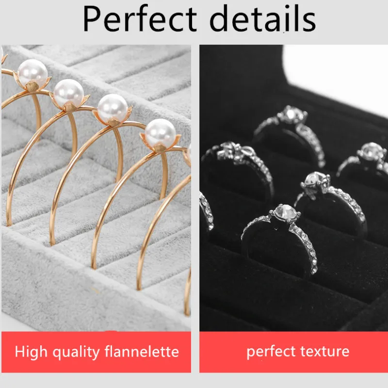  1Pc White 3-Tier Velvet Bracelet Chain Watch T bar Rack Jewelry Hard Display Stand Holder Jewelry O