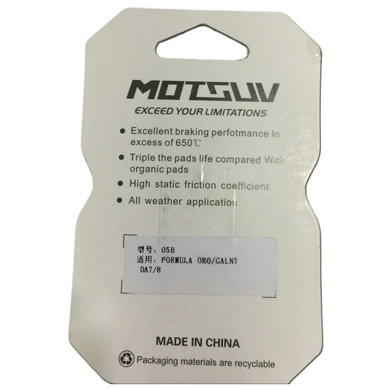 Велосипедные Керамические дисковые Тормозные колодки для гидравлического