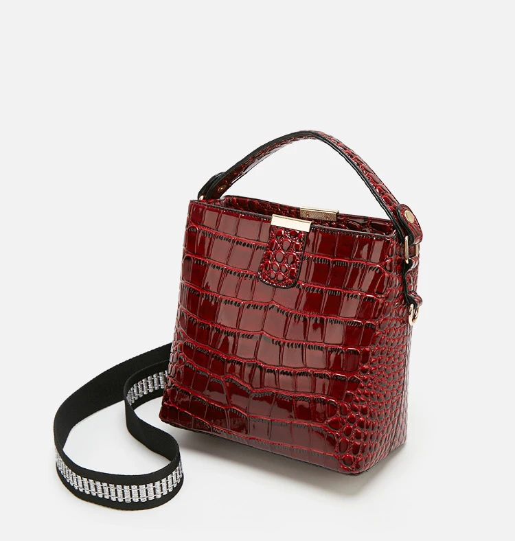 SWDF Balde de Moda Feminina PU Saco