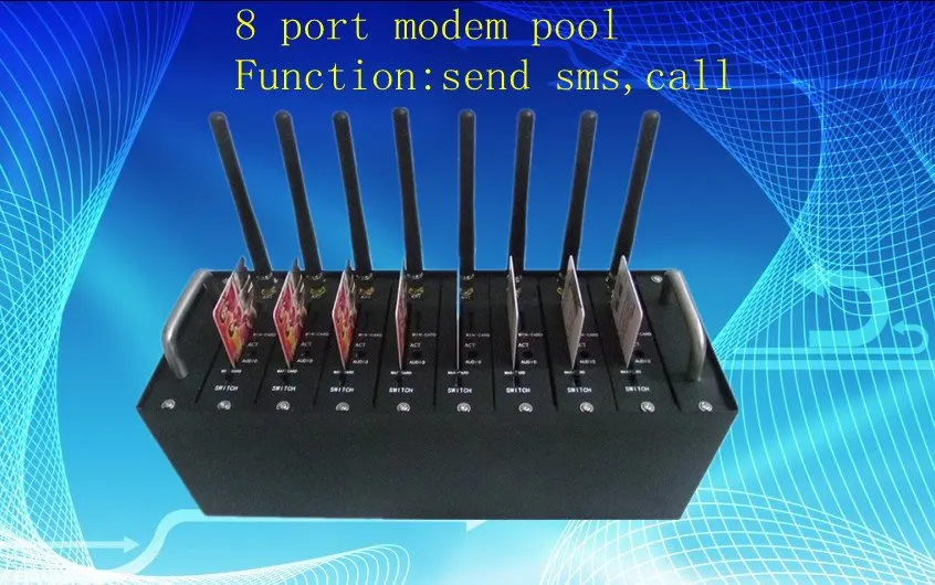 Low price GSM USB 8 port modem pool for bulk sms, Cinterion TC35I gsm wireless sim modem 8 pool Low price GSM USB 8 port modem pool for bulk sms, Cinterion TC35I gsm wireless sim modem 8 pool