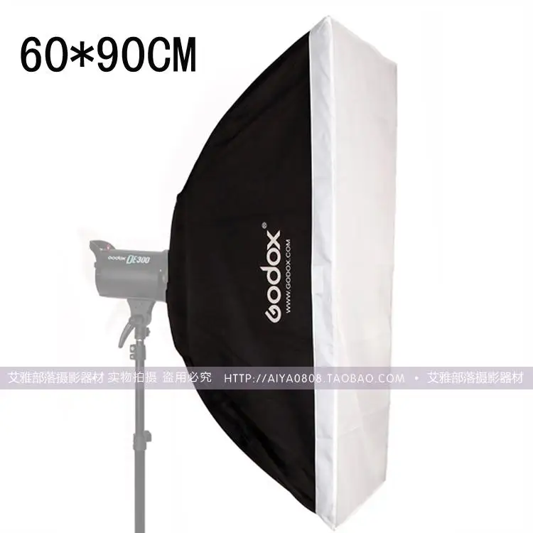 Godox 60x90 см Bowens Mount Studio Light софтбокс Bowens держатель, алюминиевый сплав кольцо для фотостудии вспышка Фотографическая CD50