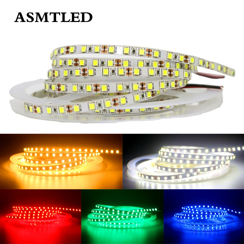 5 мм узкая ширина м 2835 SMD 600 светодиодов Светодиодная лента 12 В Гибкая 120
