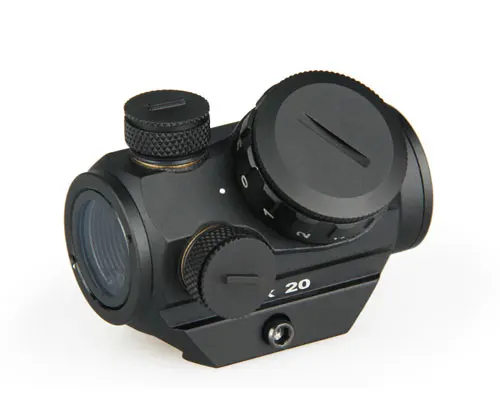 CANIS LATRANS 1x20 мм HD Reflex Sight 3 MOA Red Dot для охоты HS2-0068 - Цвет: Черный