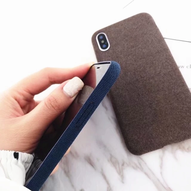 

iRune Plush Fabrics Phone Case For iPhone X 8 7 6s 6 Plus Warm Plush Fashion Soft Color Back Cover Cases Capa Fundas