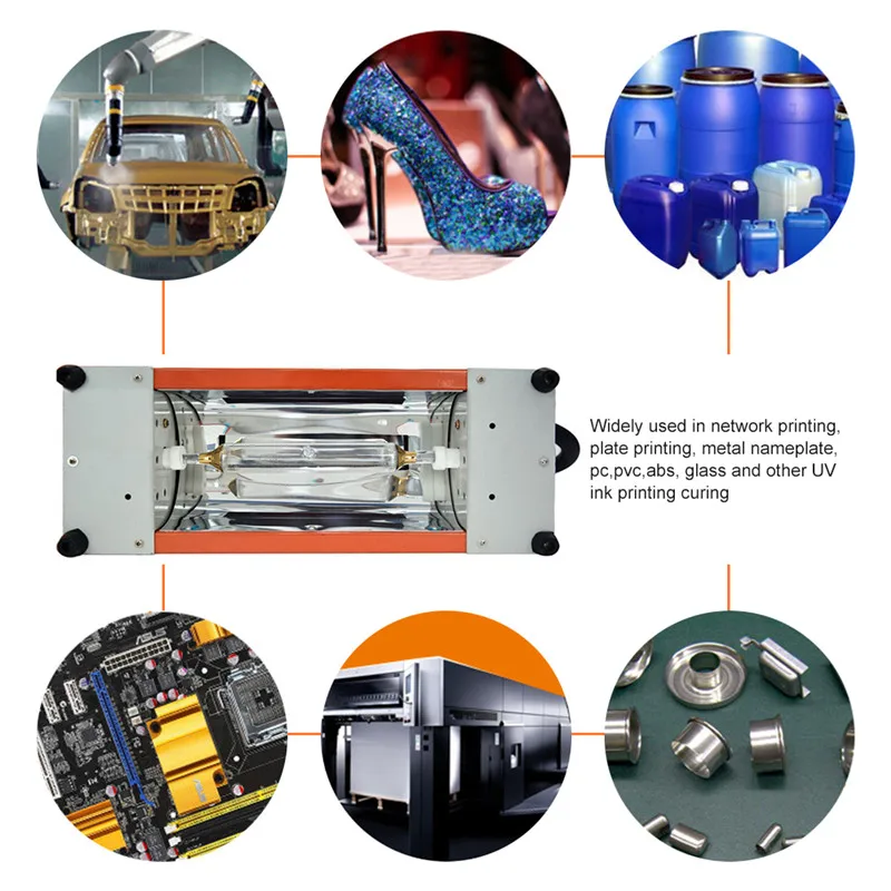 1000W Portable Mobile UV LED Curing System Experimental Adhesive For Printing Painting UV Glue Curing Long Tube Machine  (6)