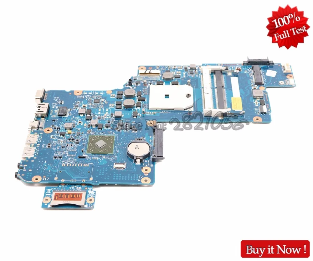 

NOKOTION Laptop Motherboard For Toshiba Satellite L875D C875D Main Board H000043850 H0000438580 Socket FS1 DDR3