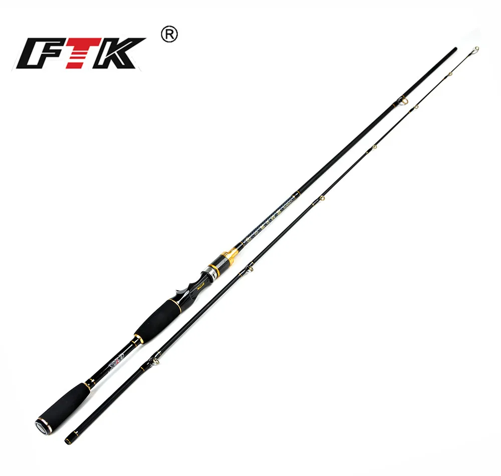 

FTK Lure Fishing Rod Superhard Baitcasting Wheel High Carbon Steel Telescopic Mixed Length/Weight/Size Standard Tackle Lure