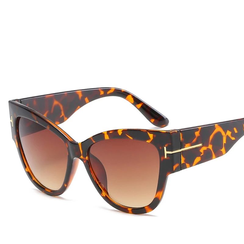 Gradient Points Sun Glasses Tom High Fashion Designer Brands For Women Sunglasses Cateye oculos de sol feminino Luxury Vintage | Аксессуары