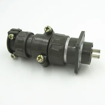 

HAOGNCN P20 3 Core Aviation Plug Socket 3 Core Round Connector P20J3Q Back Dress