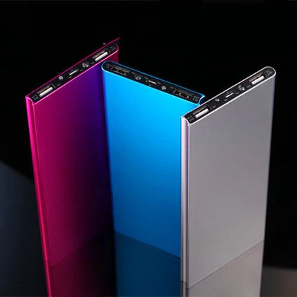 Cheap Power Bank 20000MAH 20000 POWERBANK Slim Dual usb Port Flashlight 5V 2A for iPhone 5 Charge 300% Cheap Promotion