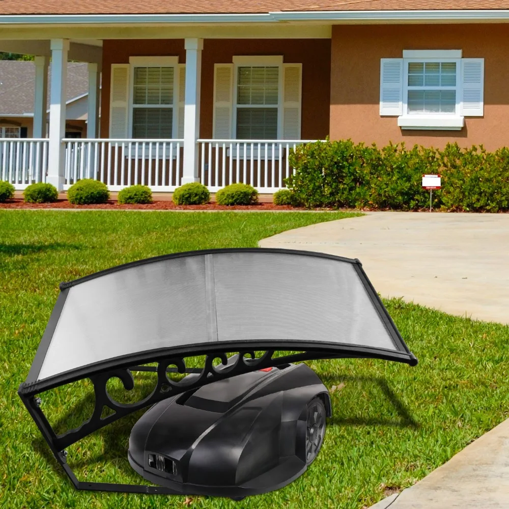 Lawn mower garage High Quality Mower robot roof DIY Awning Canopy Garage Roof for Robot Lawnmower Durable Lawn Mower Sun Shelter
