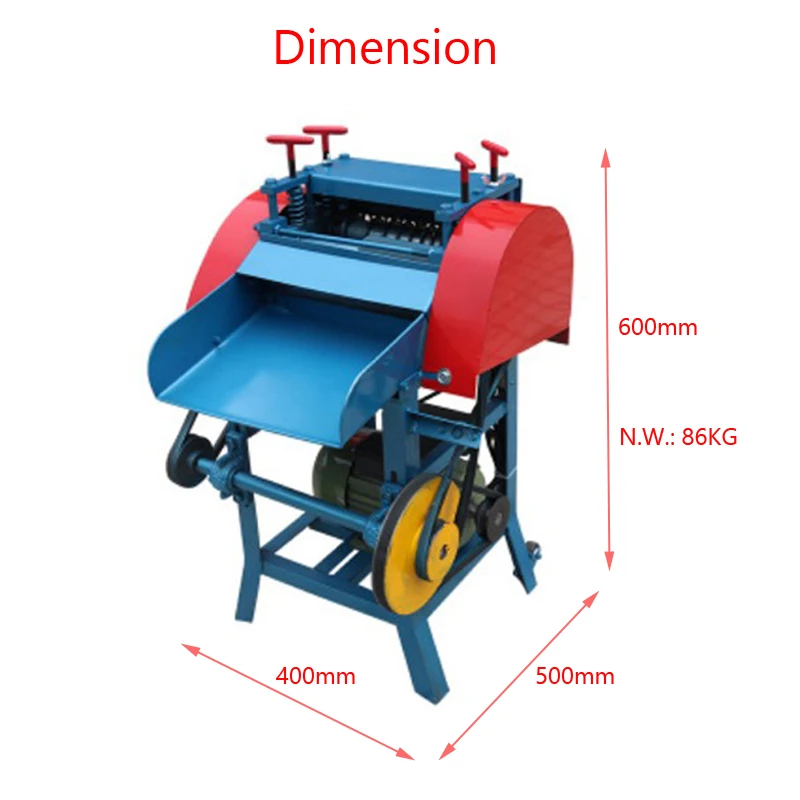 Двойной машины для очистки кожуры, лома Медь кабель провод зачистки машины для переработки машина приспособление для снятия изоляции с кабеля