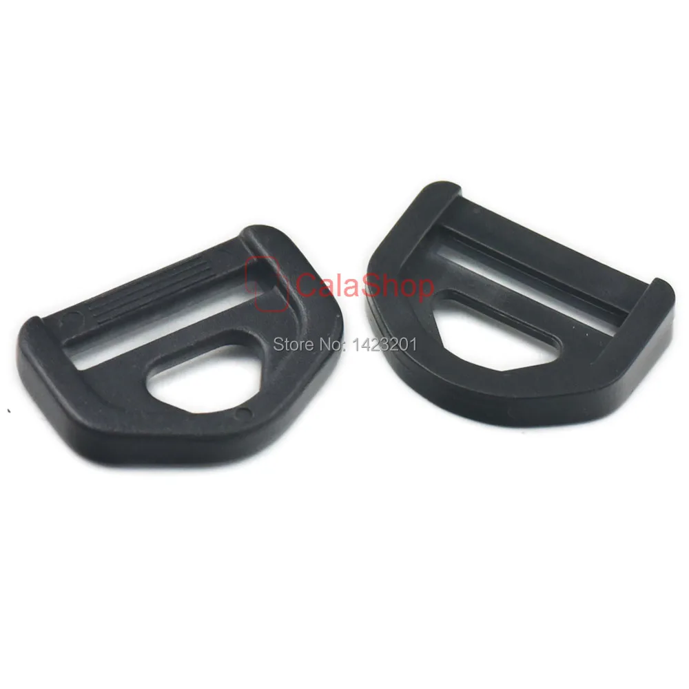 12-Pack Black Triangular Buckles - Zinc Alloy D-Rings For Straps & DIY Projects