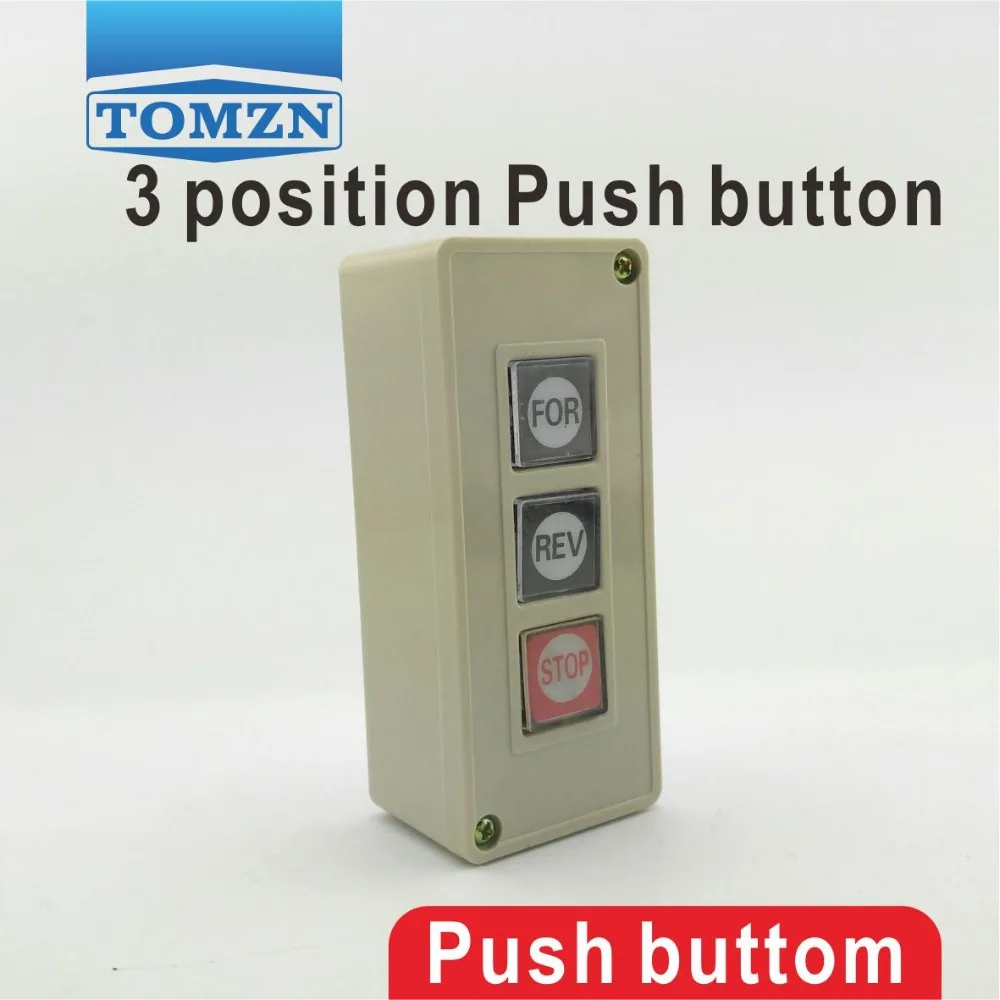 

3 position push button switch Control button electric switch 3A 250VAC 600V MAX