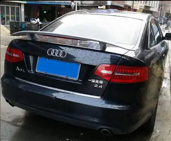 

ABS PRIMER CAR REAR WING TRUNK LIP SPOILER FOR AUDI A6 1994-2018 (With LED LAMP)