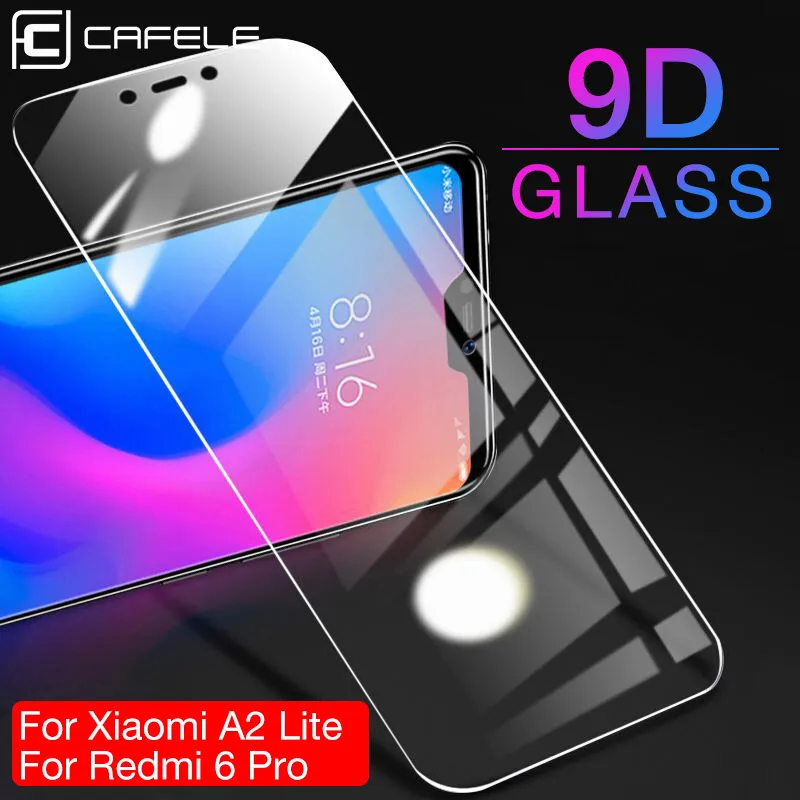 Защитная пленка для экрана CAFELE Xiaomi Redmi note 7 8 9 pro из закаленного стекла 2.5D Edge HD Clean