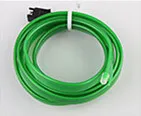 Haoyuehao 3M red flexible Auto Car Interior LED EL Wire Rope Tube Line neon light glow salon flat strip Pathway Lighting 12V Haoyuehao 3M red flexible Auto Car Interior LED EL Wire Rope Tube Line neon light glow salon flat strip Pathway Lighting 12V
