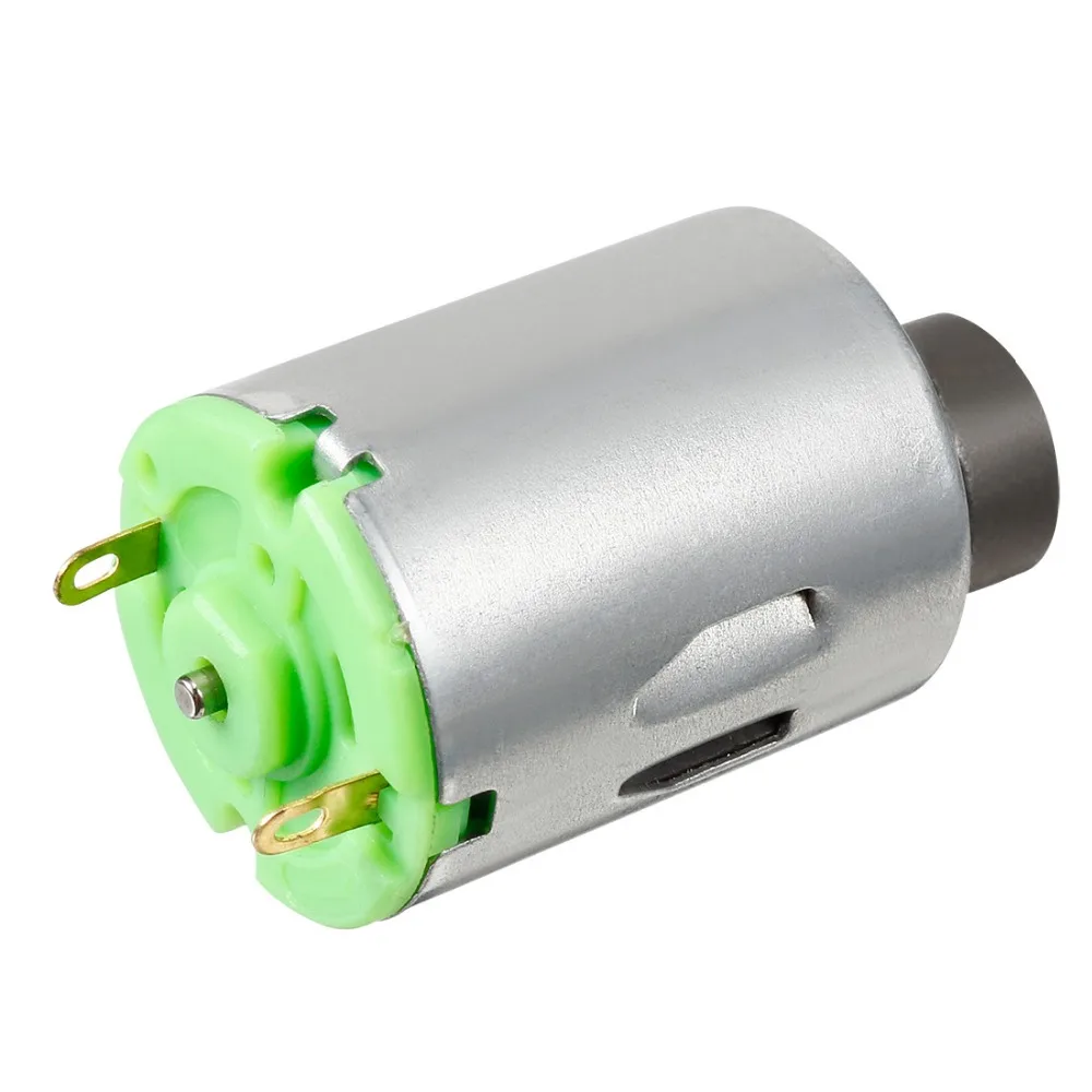 

Vibration Motor DC 6V 5800RPM Electric Vibrating Micro Motor Sliver Tone Strong Power Electric Accessories for Toy Model