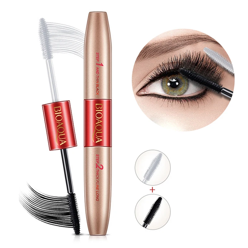 Buy Dual ended Eyelash Mascara Eyes Makeup Curling