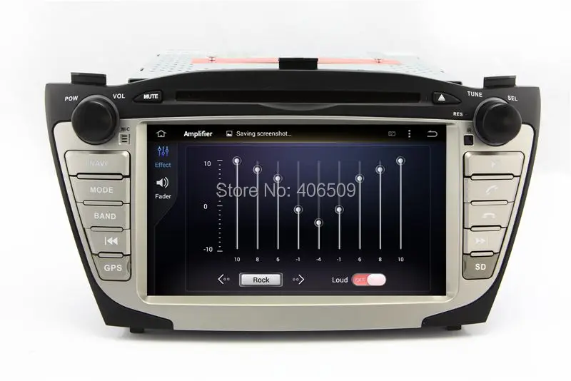Perfect Android 7.1 In Dash Car DVD Player for Hyundai Tucson IX35 with GPS Navigation Bluetooth Radio USB SD AUX Audio WIFI 4Core+2G 6