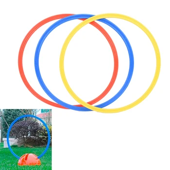 

Durable Sport Training Aid Soccer Football Control Skills Speed Rings 40cm