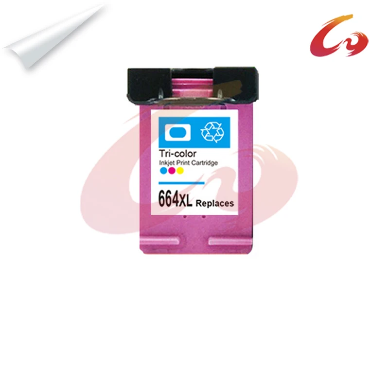 

1 Pcs Ink Cartridge For HP 664XL Tri-color For HP DeskJet 1115 2135 3635 1118 2138 3636 3638 4536 4676