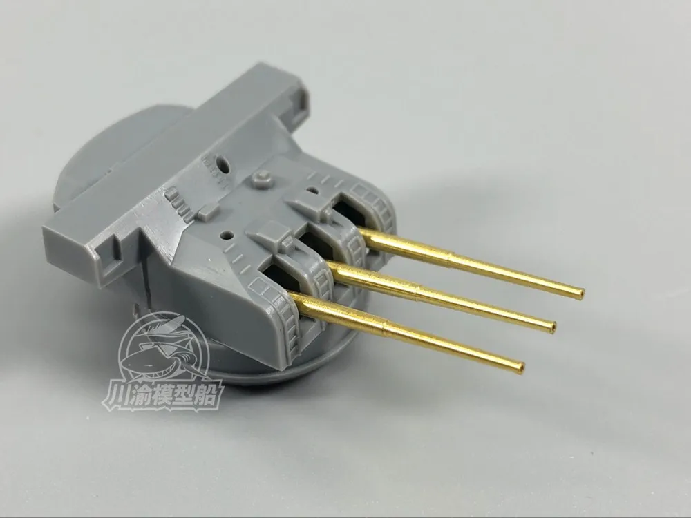 1/350 масштаб 155 мм латунные бочки для Tamiya Yamato Musashi 78030 78031 модель (6 шт./компл.)|Наборы