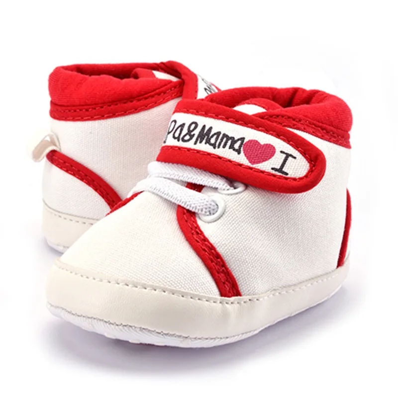 Stupid cat The new baby's casual shoes baby shoes soft bottom love mom antiskid toddlersbaby