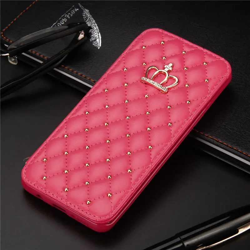 BELIAL Phone Case for Samsung S9 Case Diamond Crown Luxury Flip Leather Cover for Samsung Galaxy S9 Plus Cover Wallet Card Women (7)