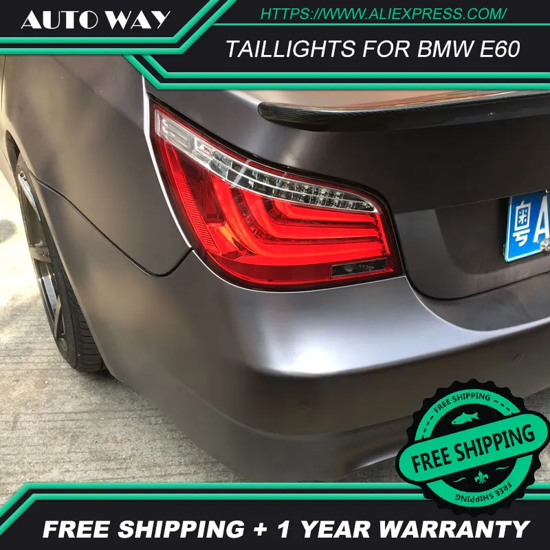 Car Styling taillight tail lights case for BMW E60 520 525 528 530 540