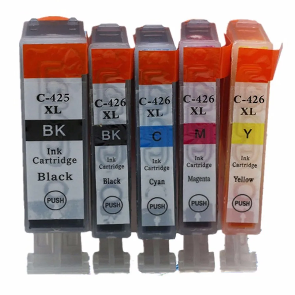 Замена PGI 425 CLI 426 425XL XL PGI425 PGI425XL чернильные картриджи для Canon Pixma IP4840 IP4940 IX6540 MG5140|ink