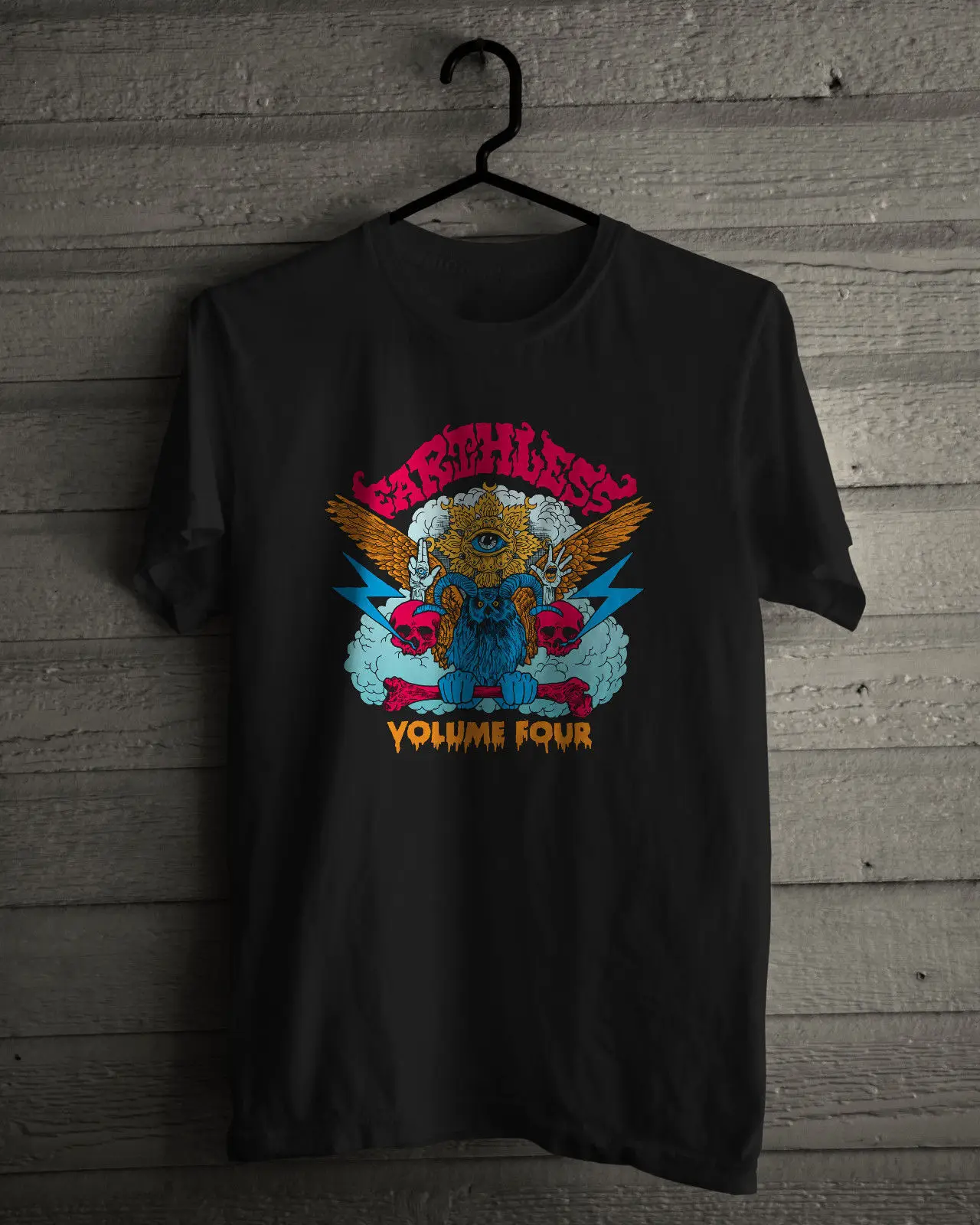 Earthless Tシャツ サンディエゴインストゥルメンタルサイケデリックロックバンド ボリューム4ティー Rock Band T Shirt T Shirttee Tee Aliexpress