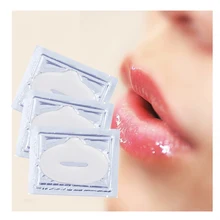 10 упаковок маска для губ, хрустальное отбеливание коллагена, маска для губ, подушечки от старения против морщин увлажнительная накладка, глубокий питательный увеличитель губ