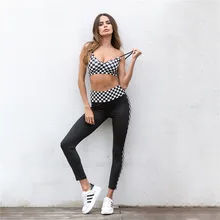 Леггинсы для йоги талия пальто набор женские спортивные женские гимнастические брюки женские Девушки Фитнес-плотно Йога Спортивная экипировка сексуальный спортивный костюм