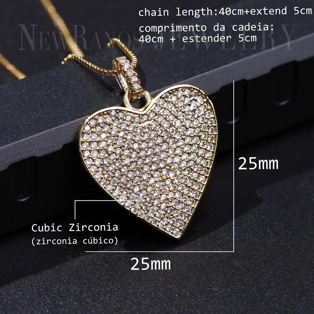 Ожерелье с подвеской в виде сердечка Серебряного и золотого цвета, модное ювелирное изделие для женщин, подарок NJD001601