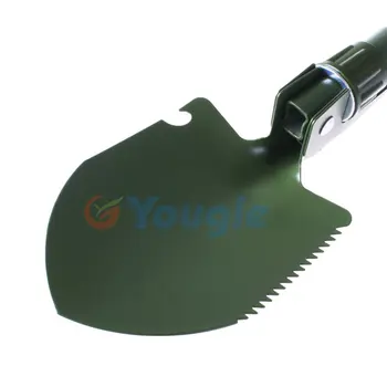 

YOUGLE Folding Shovel Survival Trowel Garden Tool Emergency Equipment