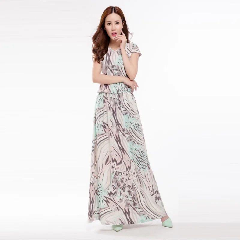 

summer maternity dresses plus size print knitted women's dresses pregnant dresses bohemian style 16166