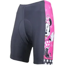 Минни с короткими рукавами Велоспорт прекрасный черный и розовый MTB BMX велосипед Велоспорт